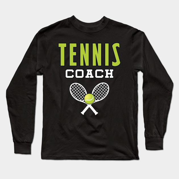 Tennis coach Long Sleeve T-Shirt by Mamon